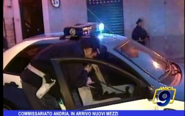 Commissariato Andria, in arrivo nuovi mezzi
