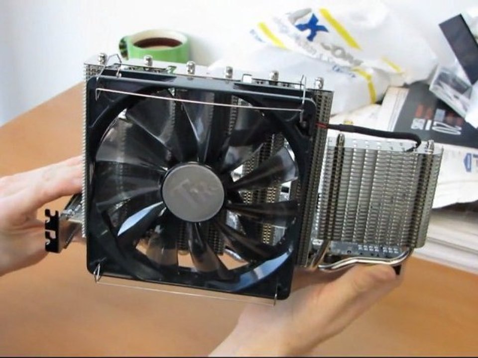 Radeon 5870 Eyefinity 6 with Thermalright Spitfire Cooler Showcase Linus Tech Tips