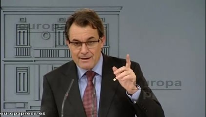 Mas: "El déficit no puede pasar del 8 al 4,4%"