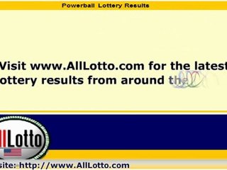 Powerball Lottery Drawing Results for February 21, 2012