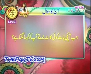 Noor Morning Show By PTV Home - 2nd February 2012 --Prt 1