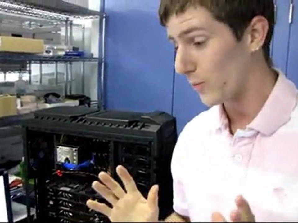 4-way SLI Rig Setup Core i7 980X 4x GTX 480 eVGA Classified Silverstone 1500W One Linus Tech Tips