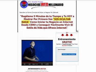 Negocios Web Millonario - Tu Negocio Por Internet