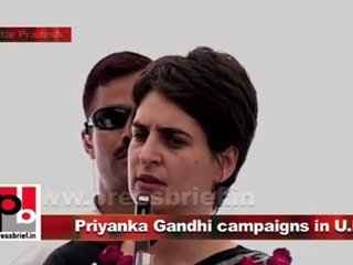 Priyanka Gandhi Vadra’s election campaign for Congress in U.P, Part 1