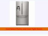 CHEAP Counter Depth Refrigerators - Samsung : RFG237AARS 23 cu. ft. Counter-Depth French Door Refrigerator - Real Stainless