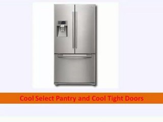 CHEAP Counter Depth Refrigerators - Samsung : RFG237AARS 23 cu. ft. Counter-Depth French Door Refrigerator - Real Stainless