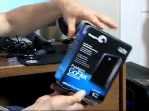 Seagate FreeAgent GoFlex Modular Interface External Drive Unboxing & First Look Linus Tech Tips