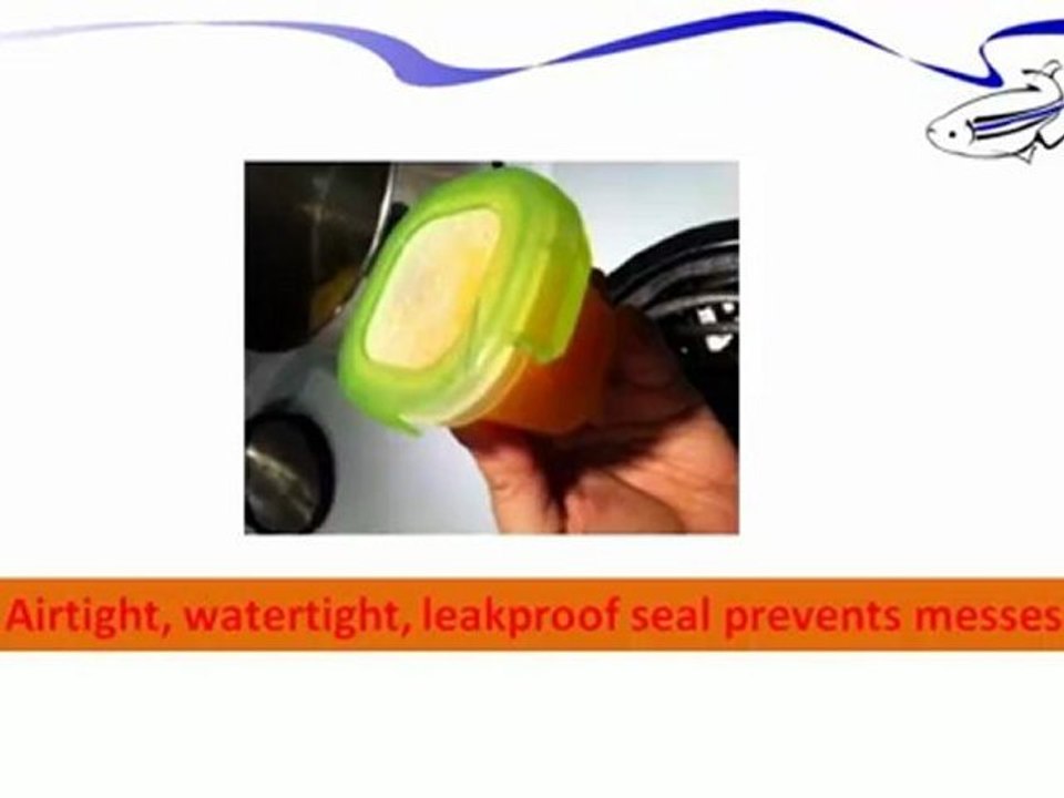 BEST Freezer Containers - OXO Tot Baby Blocks Freezer Storage Containers, Clear