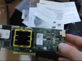 Adaptec 5445 SATA SAS RAID Controller & MaxIQ SSD Cache Unboxing & First Look Linus Tech Tips