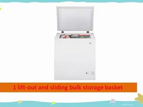 CHEAP GE Freezer - GE FCM5SUWW 5.0 cu. Ft. Chest Freezer - White