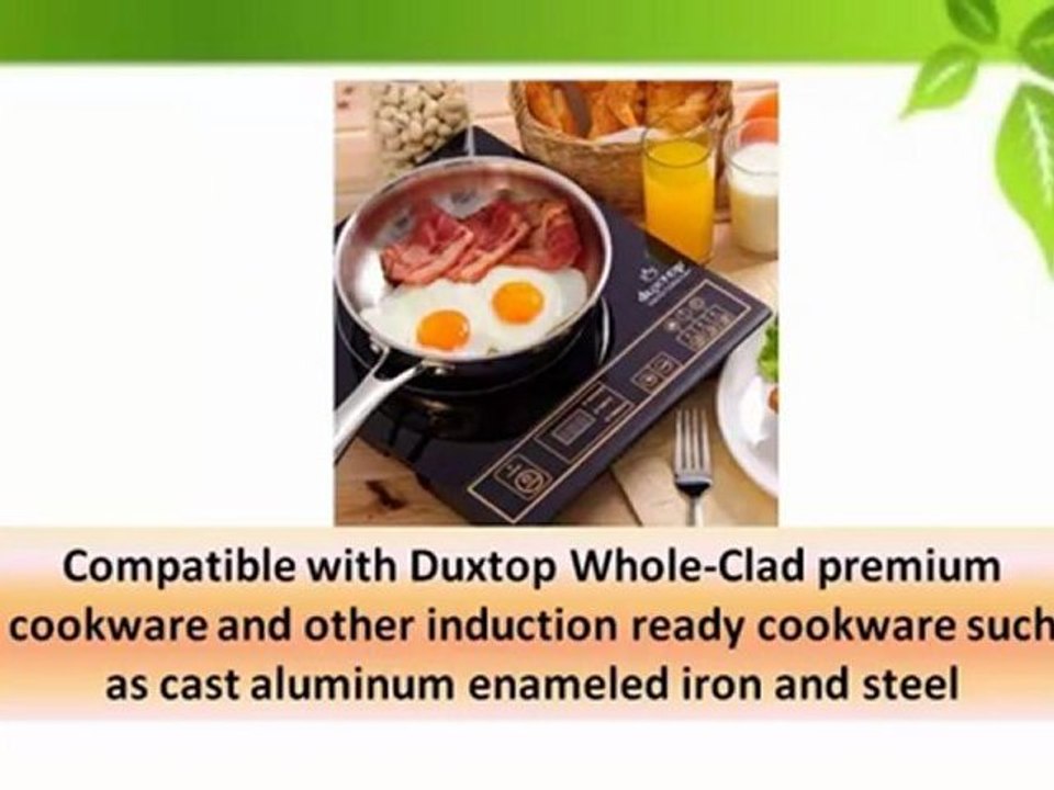BEST DEAL Gas Cooktop DUXTOP 1800Watt Portable Induction Cooktop With