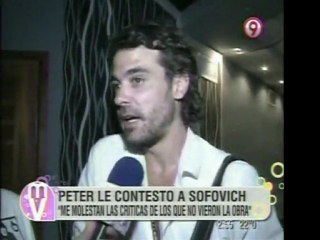 Pedro nota en "Más Viviana" - 01 de Febrero