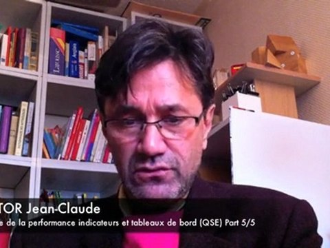 Mesure de la performance indicateurs et tableaux de bord QSE Part 5/5