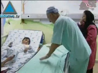 اسرائيل تعالج اطفال من العراق