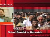 Congress Leader Rahul Gandhi in Bahraich (U.P) 1st Feb. 2012