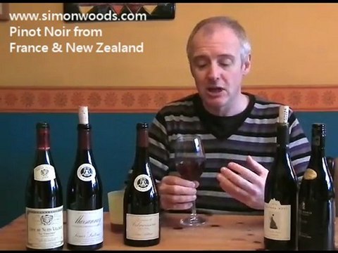 Simon Woods Wine Videos: Pinot Noir from France & New ...