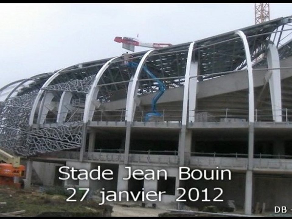 27/1/2012 avancement des travaux du stade Jean bouin