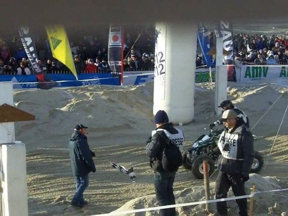 Arrivée du quaduro 2012.