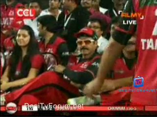 Telugu Warriors vs.Chennai Rhinos - Telugu Warriors Inning 9-10