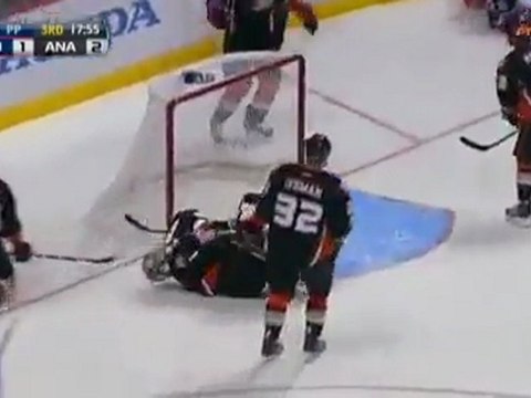 Selanne, Ducks Fall to Blue Jackets