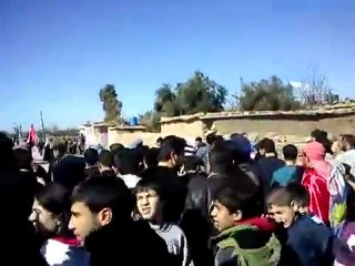 فري برس   مظاهرة تربه سبي عذرا حماة      سامحينا 3 2 2012