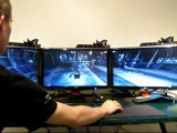 nVidia GeForce 3D Vision Surround Batman Arkham Asylum Linus Tech Tips