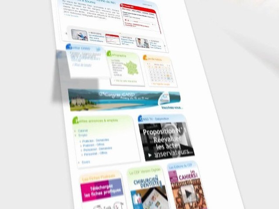 Spot site cnsd.fr
