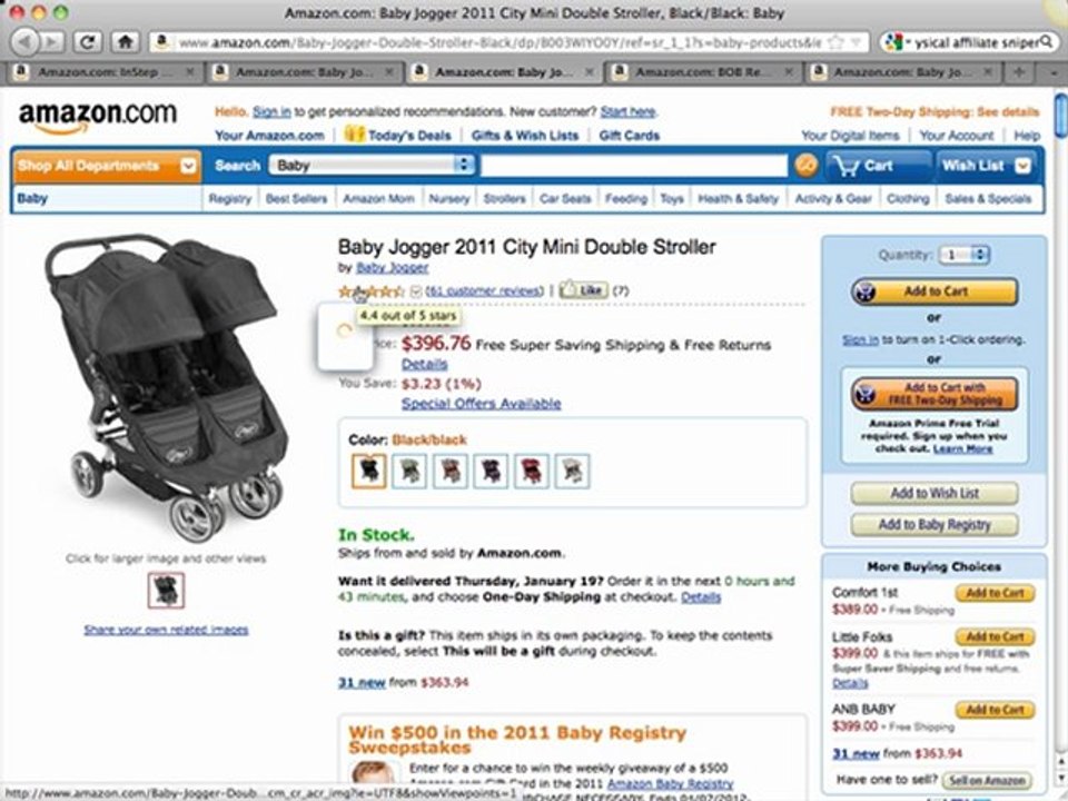 Baby Jogger City Mini Double Stroller Review