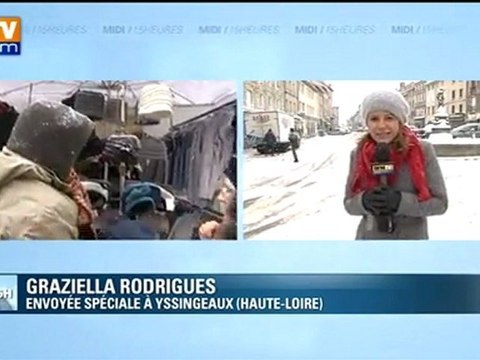 Froid : la Haute-Loire sous la neige s'organise