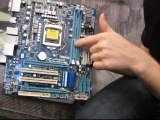 Gigabyte H55M-S2H H55 Core i3 LGA1156 DDR3 Motherboard Unboxing & First Look Linus Tech Tips