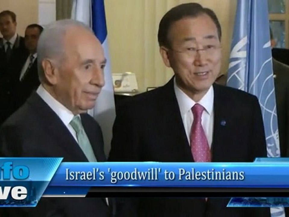 Israel's 'goodwill' to Palestinians