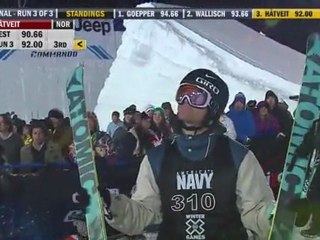 Andreas Håtveit Bronze at X Games Slopestyle 2012