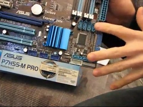 ASUS P7H55-M Pro Core i3 & i5 H55 Motherboard Unboxing & First Look Linus Tech Tips