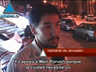 Exclusivo: candidatos a alcalde de Jerusalén ante las cámara