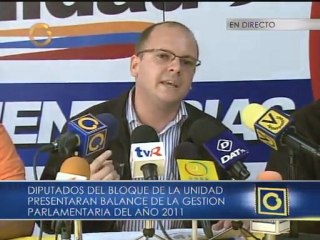 Parlamentarios de oposición dicen que la AN tiene que transformarse en un órgano de control