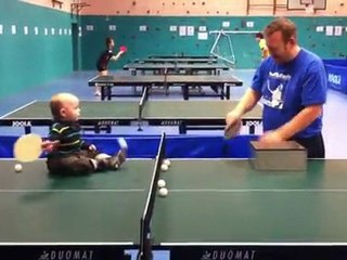 Bébé pro au PingPong