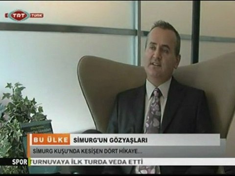TRT Türk Bu Ülke adlı programda Erkan Sariyildiz Simurg'un Gözyaslari adli kitabını anlatiyor