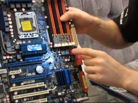 ASUS P6T SE X58 Core i7 LGA1366 DDR3 Motherboard Unboxing & First Look Linus Tech Tips