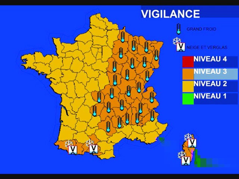 Météo 3 février 2012: Froid extrême et neige !