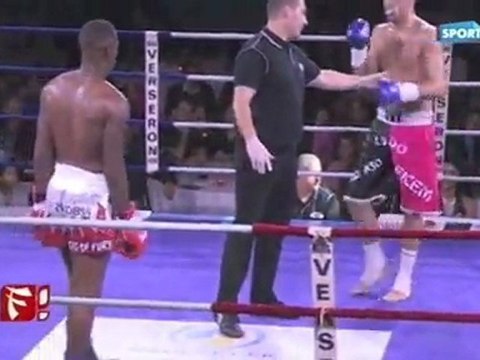 Championnat du monde kick-boxing Ludovic Millet (FR) vs Tim Thomas (UK)