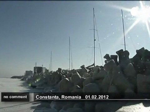 Romania temperatures plunge to -32.5... - no comment