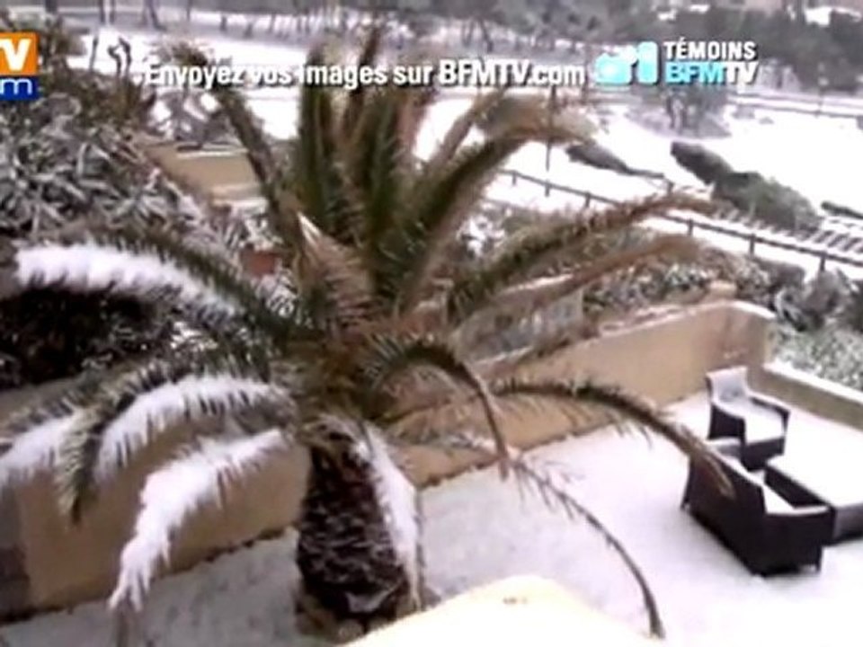 Témoins BFMTV : cartes postales enneigées du sud de la France