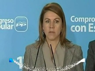 Cospedal: "La recuperación económica y el empleo centrarán el Congreso"