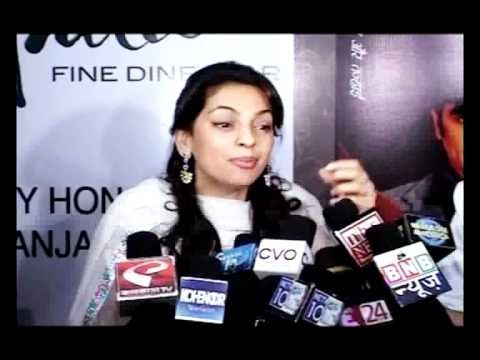 Juhi Chawla At The Launch Of 'Mohabbat Aur Tanhai' Book