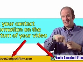 What's your web video call to action?