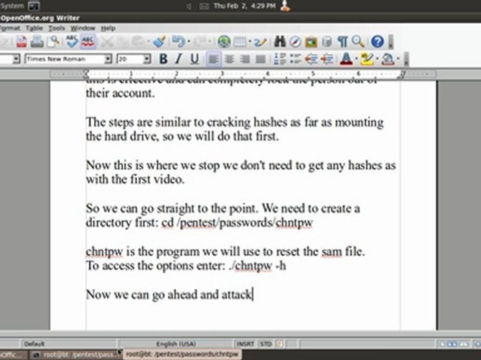 Hacking Windows Login Part 2