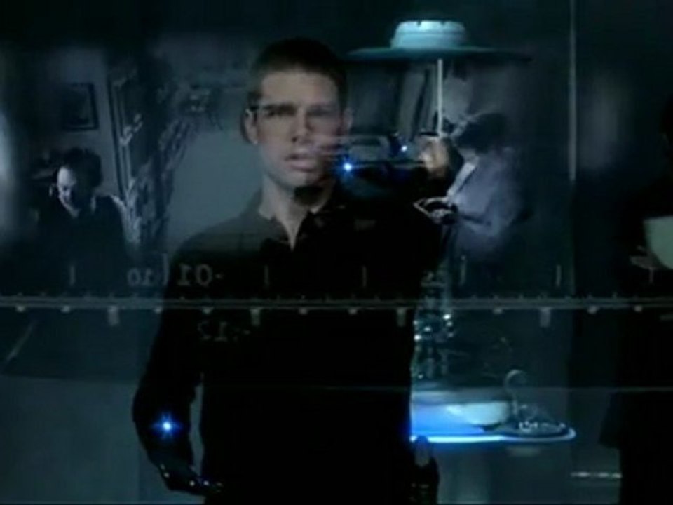 Minority Report - Clip Scrubbing The Image