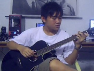 Naik Delman (acoustic guitar) - by Nicholas SK