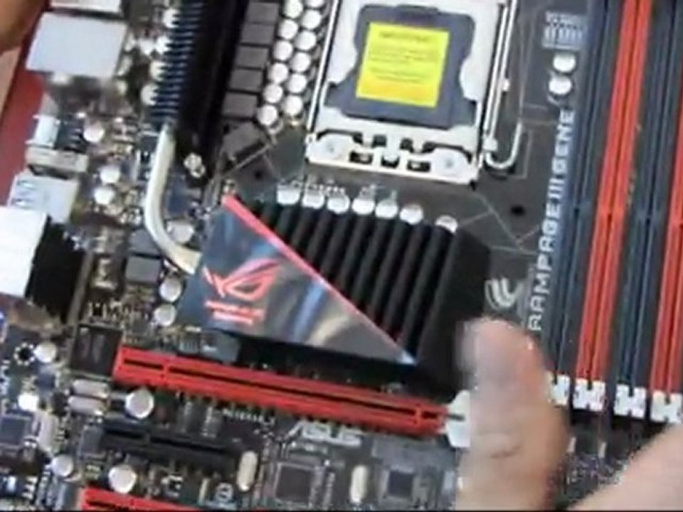 ASUS Rampage III Gene Republic of Gamers mATX Core i7 Motherboard Unboxing and First Look