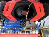 ASUS Ares ATI Radeon 5870 X2 Limited Edition Graphics Card 3D Mark Vantage Test Linus Tech Tips
